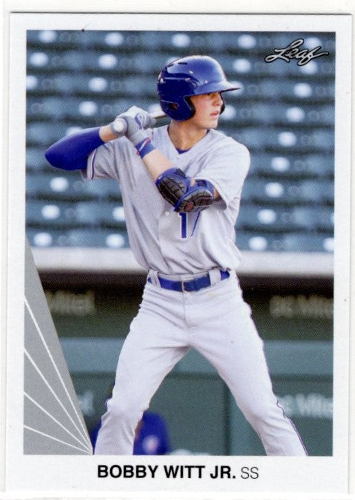 Bobby Witt Jr. 2020 Leaf Rookie Card #2
