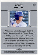 Bobby Witt Jr. 2020 Leaf Rookie Card #2