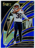 Andres Borregales 2025 Panini Select Club Level Prizm Blue RC Card #279 24/99