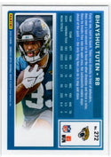Bhayshul Tuten 2025 Panini Donruss Optic Rated Rookie Card #272