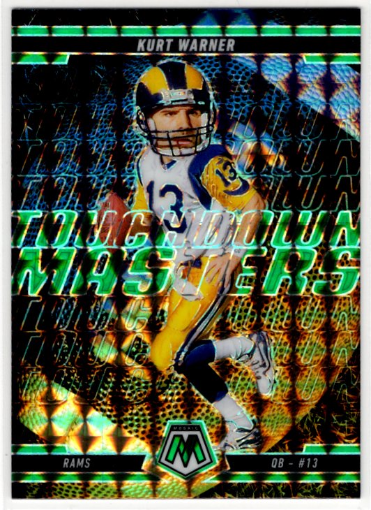 Kurt Warner 2025 Panini Mosaic Touchdown Masters Mosaic Prizm Card #19