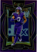 Ivan Pace JR 2024 Panini Select Concourse Purple Prizm Card #62 50/75
