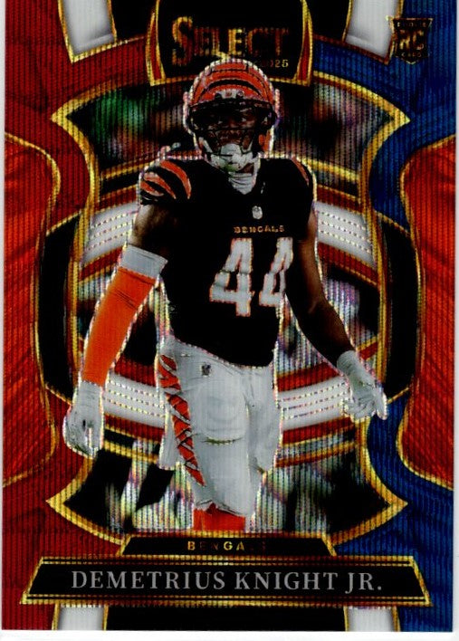 Demetrius Knight JR 2025 Panini Select Concourse Tri-Color Prizm RC Card #58 340/399