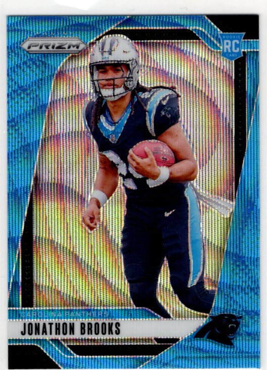 Johnathon Brooks 2024 Panini Blue Wave Prizm RC Card #357 188/230