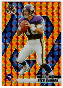 Rich Gannon 2025 Panini Mosaic Orange Prizm Card #225 084/199