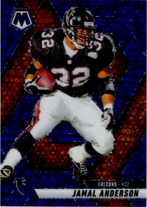 Jamal Anderson 2025 Panini Mosaic Disco Prizm Blue Card #152 16/99