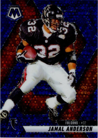 Jamal Anderson 2025 Panini Mosaic Disco Prizm Blue Card #152 16/99