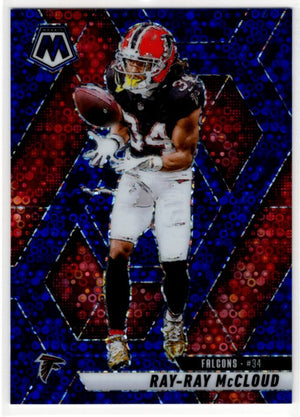 Ray-Ray McCloud 2025 Panini Mosaic Disco Prizm Blue Card #95 44/99