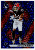 Ray-Ray McCloud 2025 Panini Mosaic Disco Prizm Blue Card #95 44/99