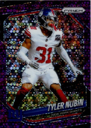 Tyler Nubin 2025 Panini Prizm Disco Purple Card #250 15/75