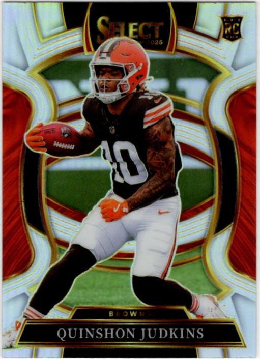 Quinshon Judkins 2025 Panini Select Prizm Concourse RC Card #55