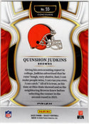 Quinshon Judkins 2025 Panini Select Prizm Concourse RC Card #55