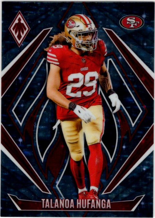 Talanoa Hufanga 2024 Panini Phoenix Star Parallel Card #131 042/180