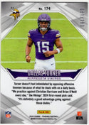 Dallas Turner 2024 Panini Phoenix Star Parallel RC Card #174 081/180