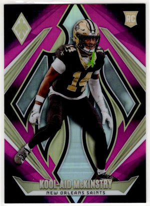 Kool-Aid McKinstry 2024 Panini Phoenix Pink Fade RC Card #214 02/88