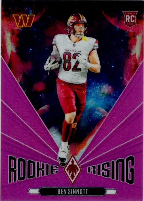 Ben Sinnott 2024 Panini Phoenix Pink Rookie Rising RC Card #RR-BST 70/80