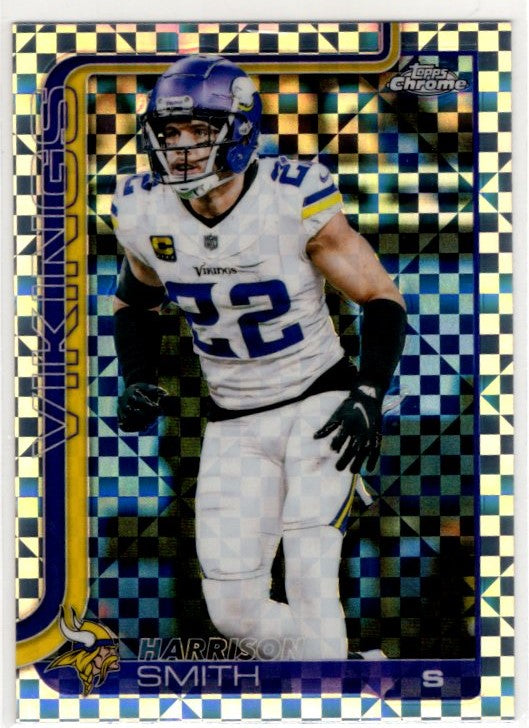 Harrison Smith 2025 Topps Chrome X-Factor Card #204