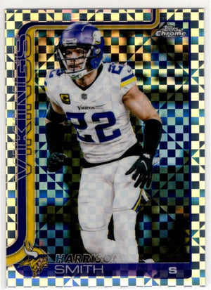 Harrison Smith 2025 Topps Chrome X-Factor Card #204