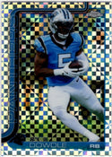 Rico Dowdle 2025 Topps Chrome X-Factor Card #43