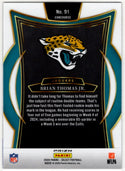 Brian Thomas Jr 2024 Panini Select Concourse Red & Blue Shock Prizm RC Card #91
