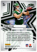 Mason Taylor 2025 Panini Rookies & Stars RC Orange Card #157 244/249