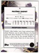 Pacome Dadiet 2024 - 2025 Topps Inception Purple RC Card #18 135/150