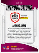 Tyler Shough / Jalen Milroe 2025 Panini Absolute Introductions NFLPA Rookie Premiere RC Card #I-TSH