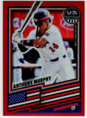 Anthony Murphy 2026 Panini Stars & Stripes Baseball Red Prizm Card #31 179/399
