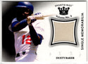 Dusty Baker 2022 Sportkings Volume #3 Single Memorabilia Patch Card #SM-DB