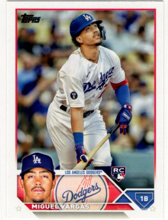 Miguel Vargas 2023 Topps Series 1 RC Card #16