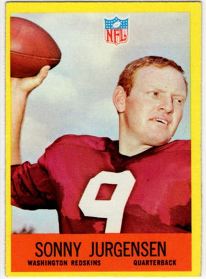 Sonny Jurgensen 1967 Philadelphia Card #185