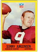Sonny Jurgensen 1967 Philadelphia Card #185
