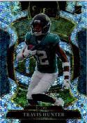 Travis Hunter 2025 Panini Select Concourse Silver Disco Prizm Card RC #28