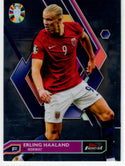 Erling Haaland 2023 Topps Finest UEFA Road To the Euros Card #55