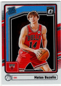 Matas Buzelis 2024 Panini Donruss Optic Rated Rookie Card #271