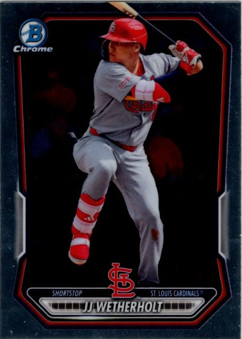 JJ Wetherholt 2026 Topps Bowman Chrome Card #BCP-115