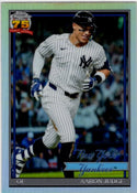 Aaron Judge 2026 Topps Chrome 1991 Anniversary Refractor Card # 91CB-2