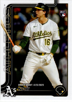 Nick Kurtz 2025 Topps Update Series RC Card #US197