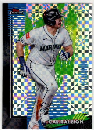 Cal Raleigh 2026 Topps Finest Common X-Fractor Card #33