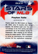 Payton Tolle 2026 Topps Series 2 Stars of MLB RC Card #SMLB-34