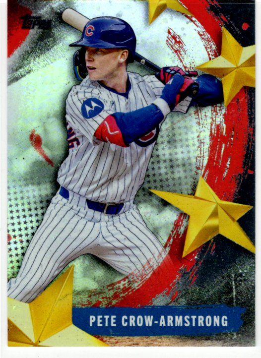 Pete Crow-Armstrong 2025 Topps Stars of MLB Card #SMLB-72
