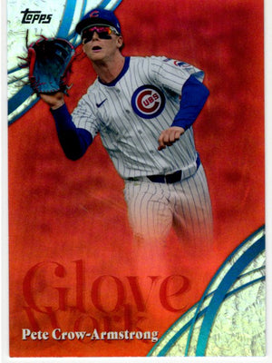 Pete Crow-Armstrong 2026 Topps Series 2 Glove Work Foil Card #CW-18