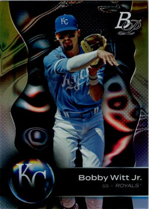 Bobby Witt Jr 2023 Bowman Platinum Card #8