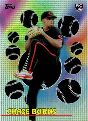 Chase Burns 2026 Topps Series 2 Insert RC Card #TOG-25
