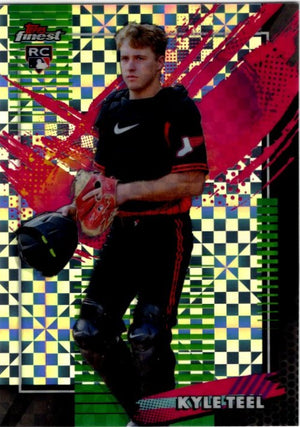 Kyle Teel 2026 Topps Finest Rare X-Fractor RC Card #267