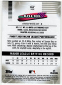 Kyle Teel 2026 Topps Finest Rare X-Fractor RC Card #267