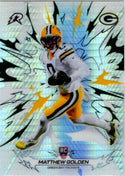 Matthew Golden 2025 Topps Resurgence Refractor RC Card #133