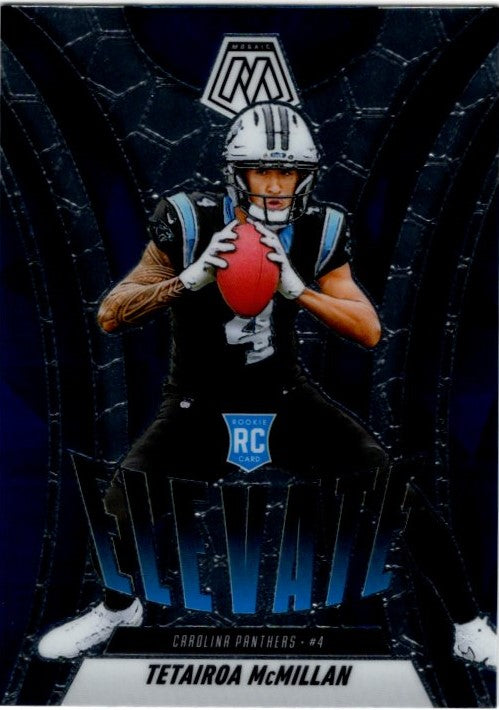 Tetairoa McMillan 2025 Panini Mosaic Elevate RC Card #6