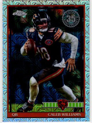 Caleb Williams 2026 Topps Chrome Flagship Silver Pack Card #91TC-18