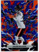 Caleb Williams 2025 Resurgence Orange and Blue Spark Card #16